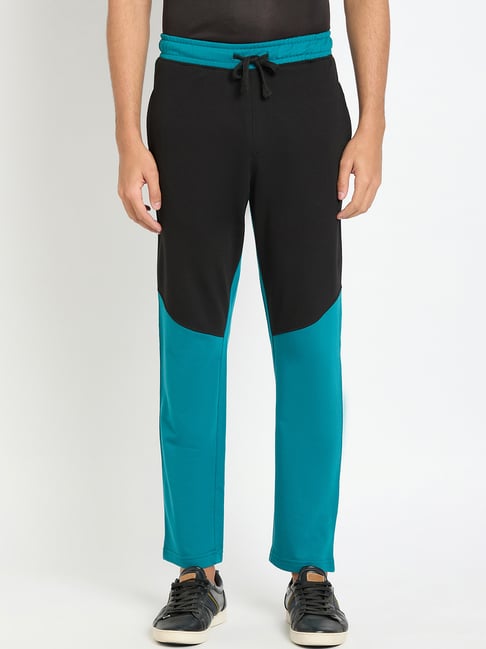 Club York Teal Regular Fit Trackpants-picture-34