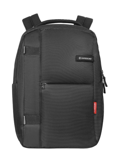 Harissons Hilux Black Medium Laptop Backpack - 23 Ltrs
