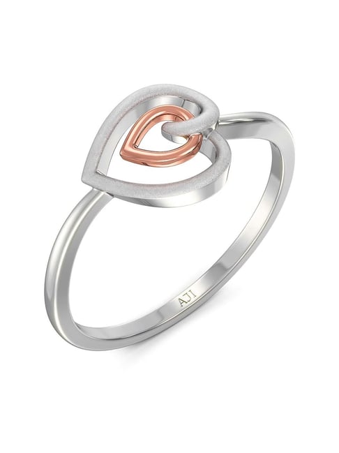 Joyalukkas 950 Platinum Heart Ring for Women