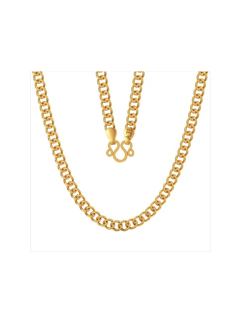 Buy Joyalukkas 22k Men's Gold Curb Chain Online At Best Price