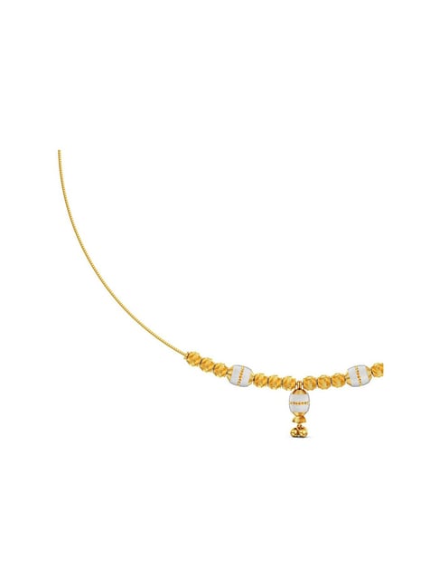 Buy Joyalukkas Glam Designer Aesthetic 22k Gold Necklace for Women