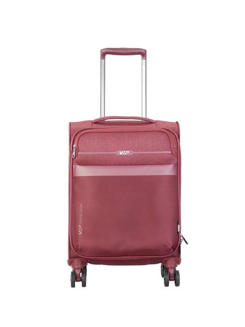 VIP Red Wheels Small Soft Cabin Trolley Bag cm