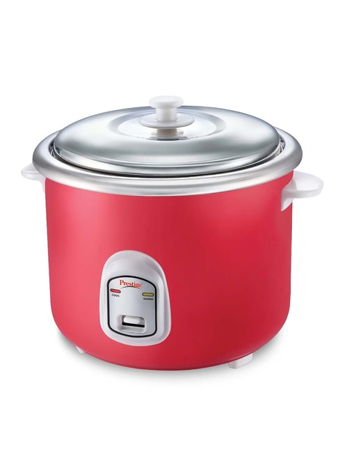 Prestige Delight PROK 2.8 Red Stainless Steel Electric Rice Cooker (2.8L)