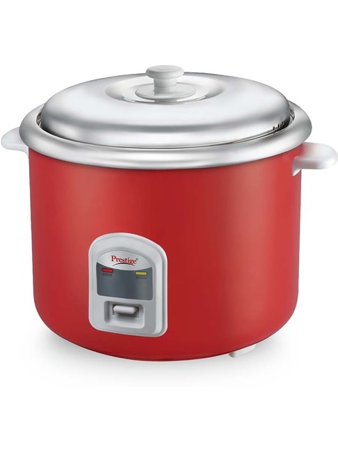 Prestige Delight Cute 2.8 Red Stainless Steel Electric Rice Cooker (2.8L)