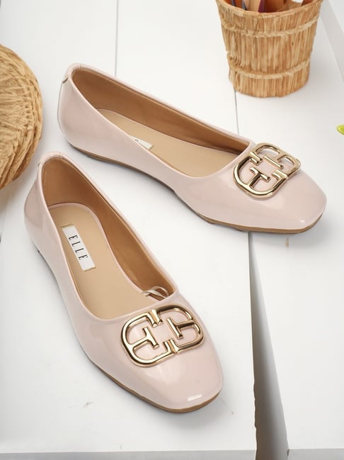 Elle Women's Baby Pink Flat Ballets-picture-33