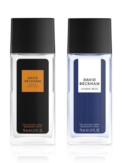 Buy DAVID BECKHAM Classic Blue Bold Instinct Deodorant Spray