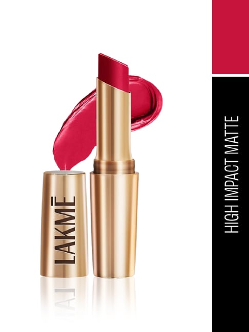 Lakme Priming Matte Lipstick Iconic Red - 3.6 gm-image-30