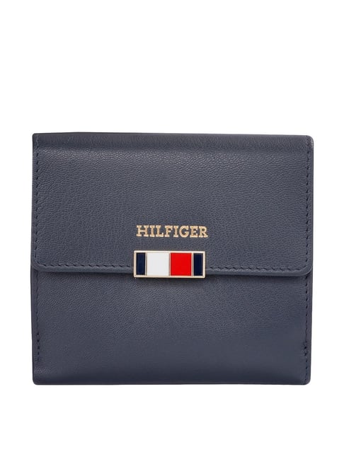 TOMMY HILFIGER Teresa Navy Logo Wallet For Women