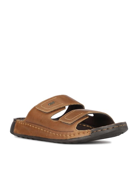 Scholl by Bata Men's THEO Tan Casual Sandals-picture-15