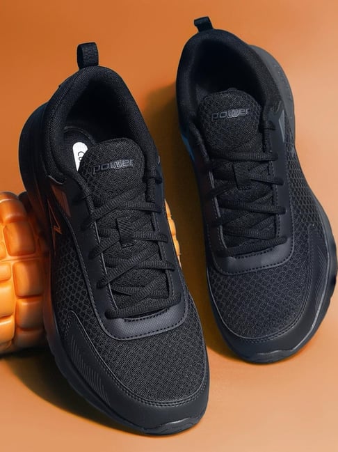 Power by Bata Men's WAVE BELMONTE Black Running Shoes-picture-29