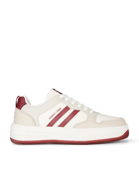 Buy North Star by Bata Women's GINA Beige Sneakers for Women at