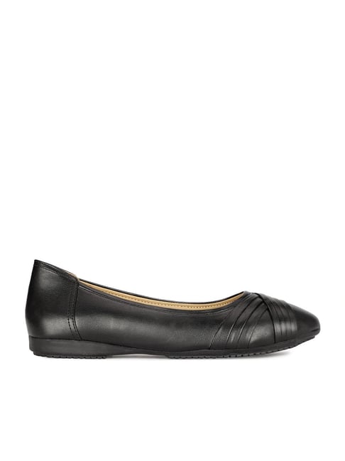 Bata Comfit Next Ladies Black Flat Shoes Bata Comfit By Bata