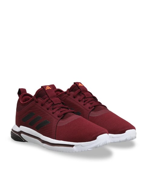 Buy Adidas Men's Track-One Red Running Shoes for Men at Best Price