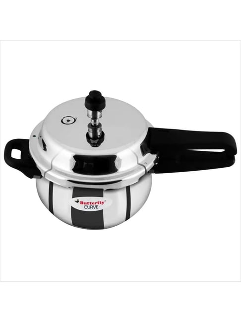 Buy Butterfly Silver Curve Pressure Cooker (3 L) at Best Price