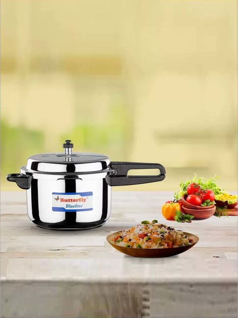 Buy Butterfly Black Blueline Pressure Cooker 7.5 L at Best Price Tata CLiQ