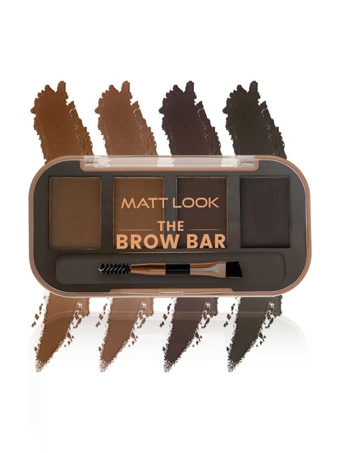 Matt Look The Brow Bar Eyebrow Palette 03 Intense - 8 gm