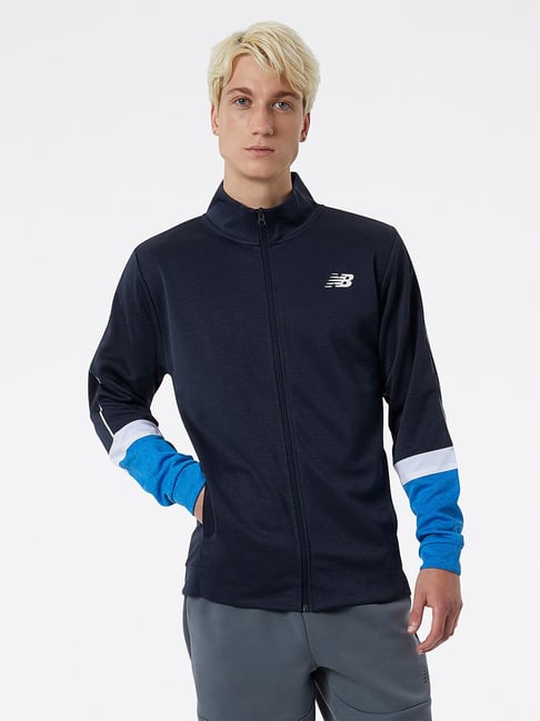 New Balance Navy Comfort Fit Sports Jacket-picture-36