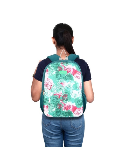 LAVIE SPORT Teal Printed Backpack