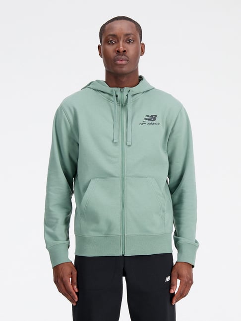 New Balance Sea Green Comfort Fit Hooded Sweatshirt-picture-48