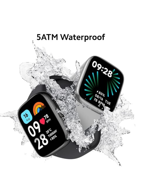 Buy Redmi Watch Active BT Calling Smartwatch (Black) Online At