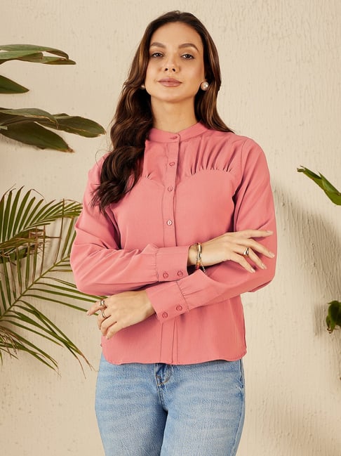 Rare Pink Regular Fit Top-picture-22