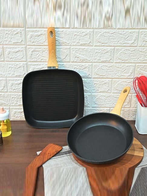 Femora Black Forged Aluminum Non-Stick 2-Piece Cookware Set-picture-43