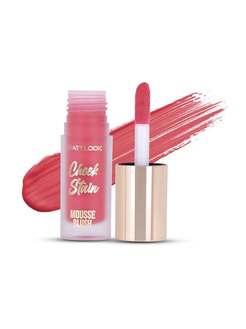 Matt Look Cheek Stain Mousse Blush 01 Dream Boat - 6.5 gm-picture-36