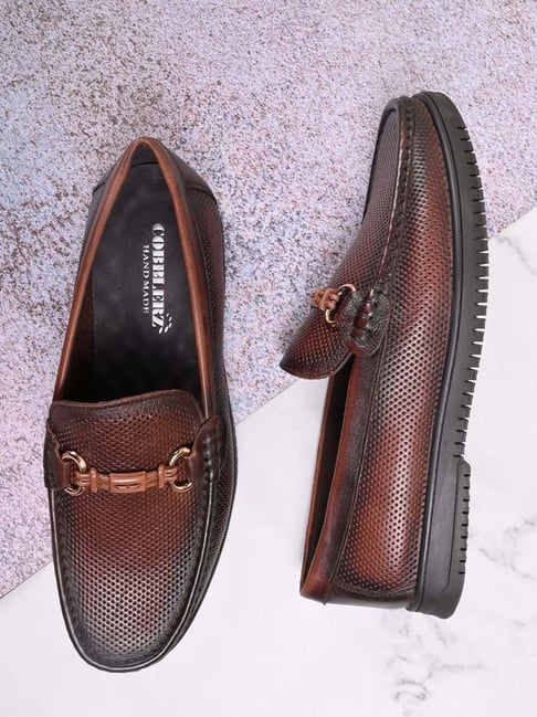 Cobblerz Men's Brown Casual Loafers-picture-30