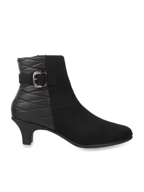 Metro Women's Black Casual Booties-picture-15