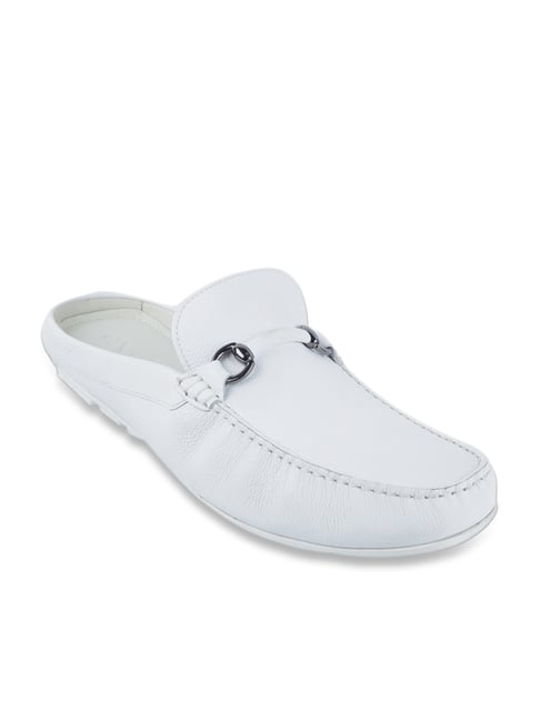Da Vinchi by Metro Men's White Mule Shoes-picture-33