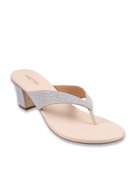 Metro Women's Nude Thong Sandals-picture-26