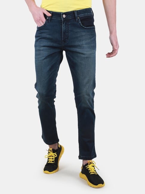 Duke Tint Green Slim Fit Stretchable Jeans-picture-47