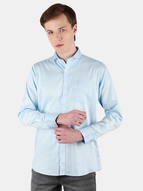 Duke Sky Cotton Slim Fit Shirt-picture-21