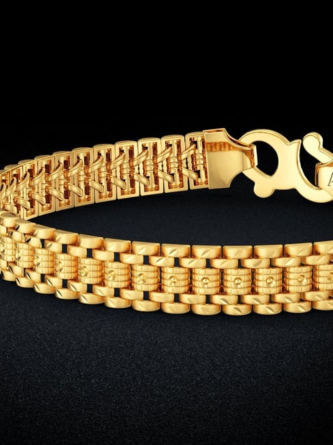 Joyalukkas 20 Gram Gold Bracelet For Mens With Price Light Weight
