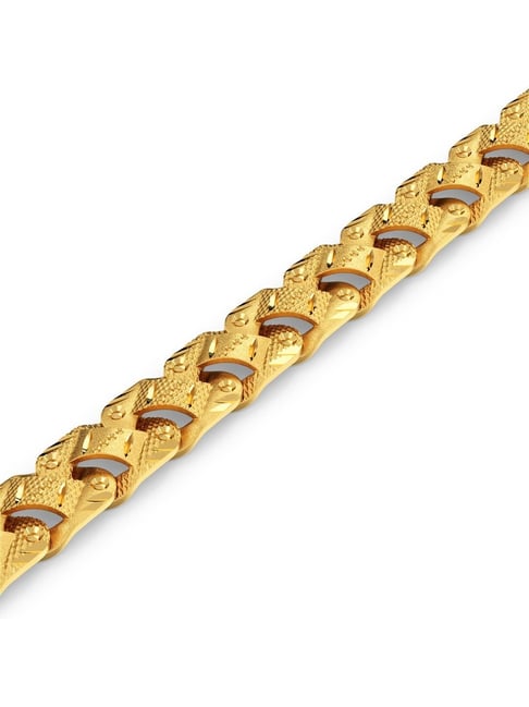Buy Joyalukkas Modest Opulence 22k Yellow Gold Bracelet Online At