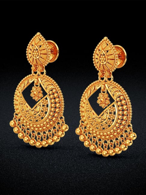 Joyalukkas 22k Celestial Aura Chand Bali for Women Girls