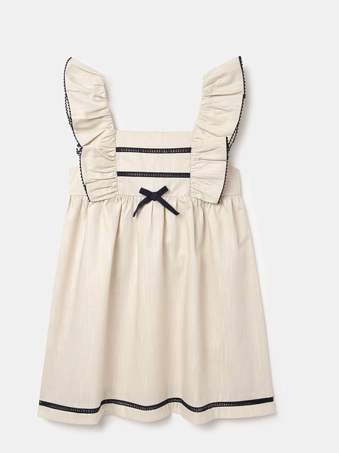 United Colors of Benetton Kids Beige Regular Fit Dress