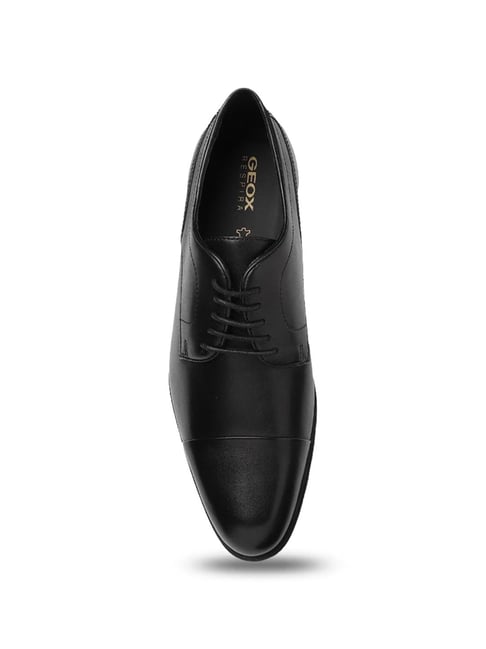 Buy Geox Men s Iacopo Black Derby Shoes for Men at Best Price Tata CLiQ