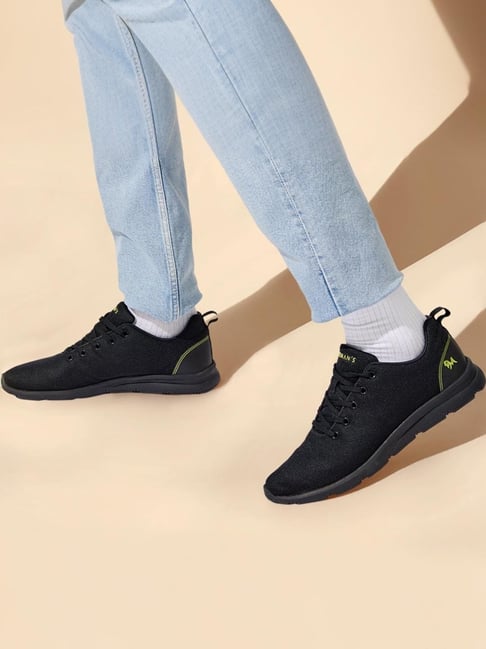 Neemans Men's Stroll Black Training Shoes