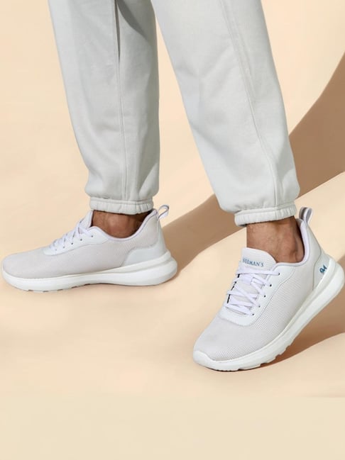 Neemans Men's Tread Basic White Training Shoes