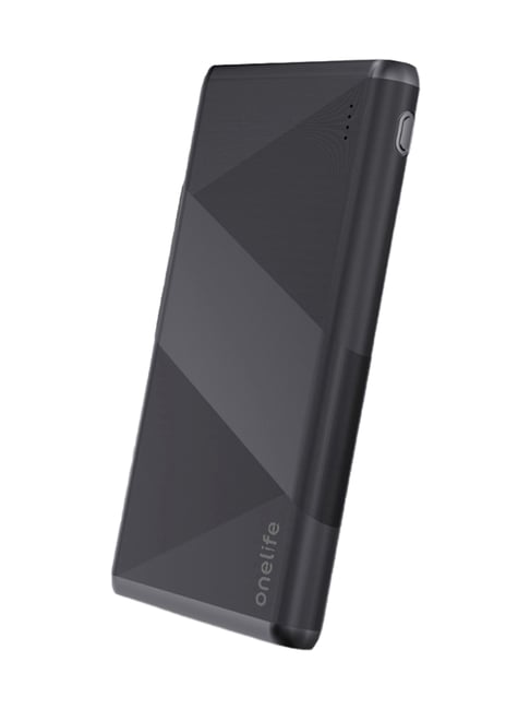 Onelife Power-08 10000 mAh 22.5 Watt Fast Charge Power Bank (Black)