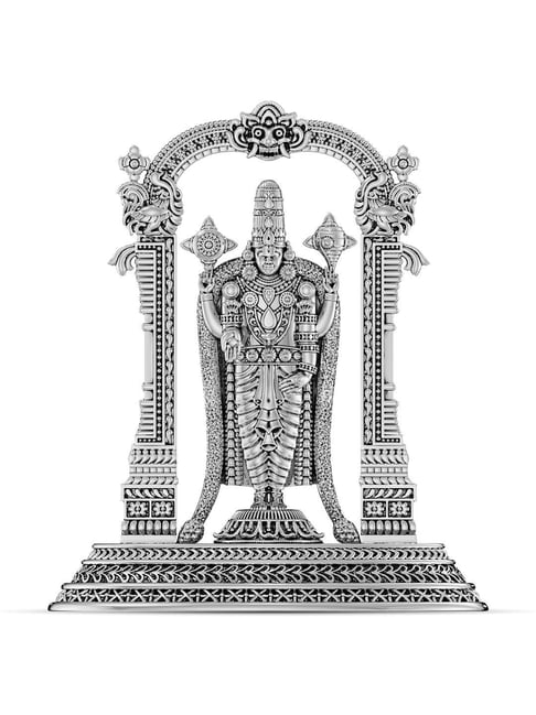 Joyalukkas 925 Silver Balaji Serenity Idol - 67.78 gm-picture-24