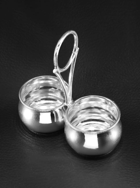 Joyalukkas 925 Elegance Silver Kumkum Container-picture-35