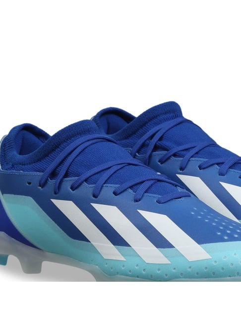 Adidas Men s X CRAZYFAST.3 FG Blue Football Shoes