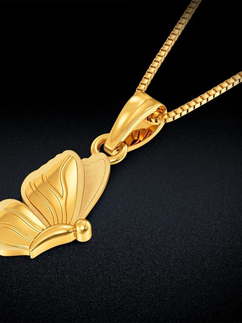Joyalukkas 22k Love Flutter Butterfly Pendant