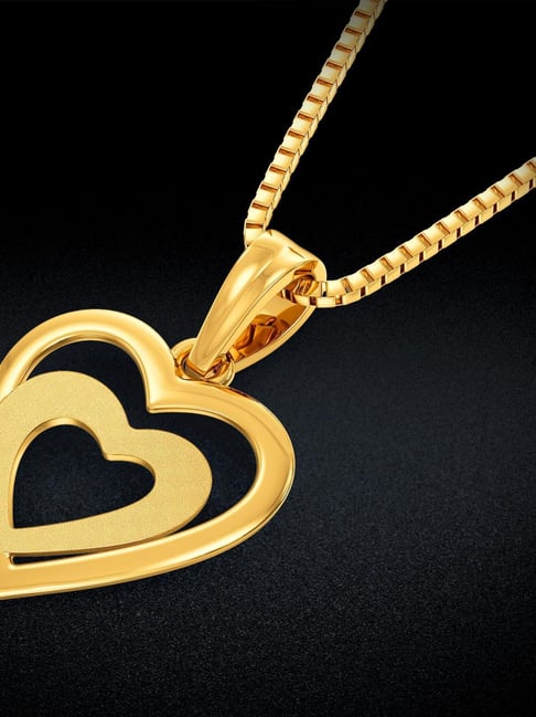 Joyalukkas 22k Love Embrace Gold Pendant