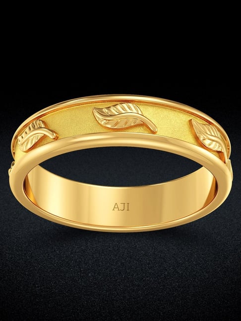 Buy Joyalukkas 22k Opulent Timeless Golden Ring Online At Best