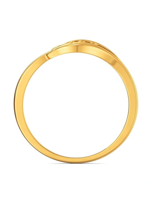 Buy Joyalukkas 22k Radiant Floral Elegance Ring Online At Best