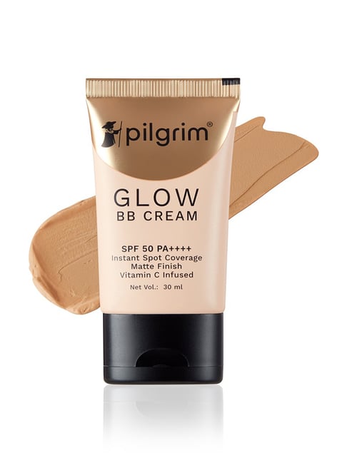 PILGRIM Glow BB Cream SPF 50 PA++++ 03 Honey Glow - 30 ml