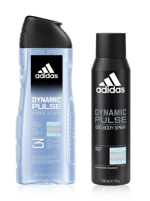 Buy ADIDAS Dynamic Pulse Deo 3-IN-1 Shower Gel Pack of